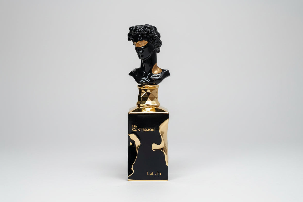 Lattafa His Confession Eau de Parfum Perfume Árabe Masculino 100ml