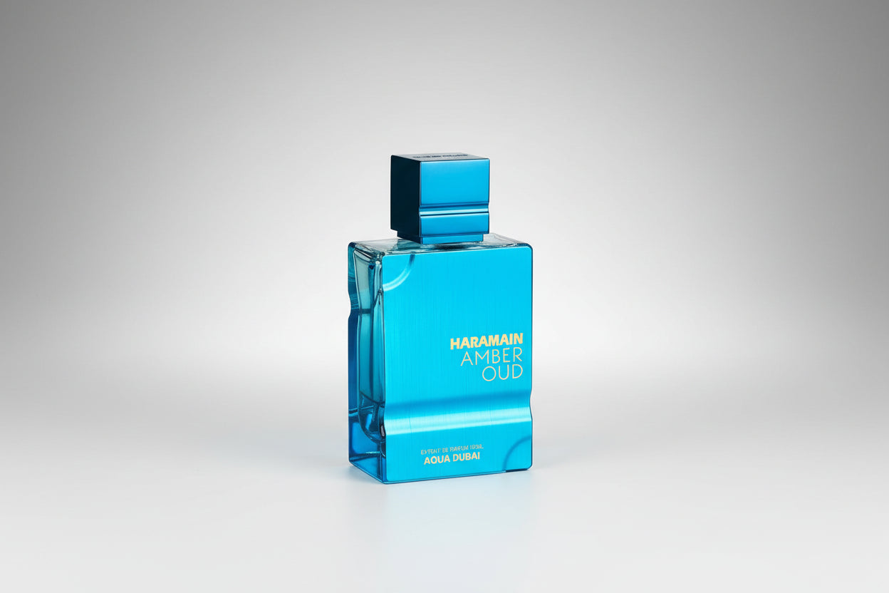 Al Haramain Amber Oud Aqua Dubai Extrait De Parfum - Perfume Unissex - 100ml