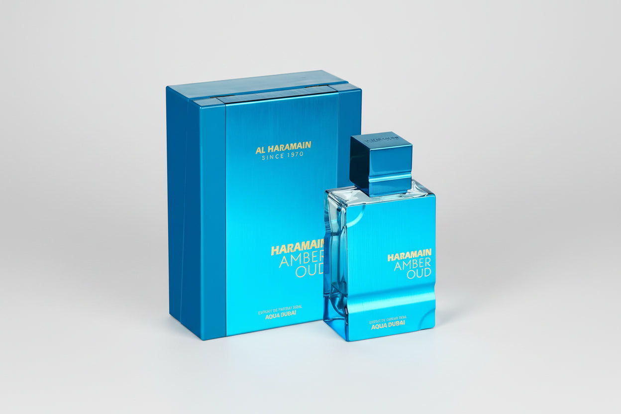 Al Haramain Amber Oud Aqua Dubai Extrait De Parfum - Perfume Unissex - 100ml