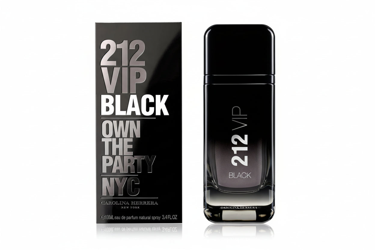 Perfume Carolina Herrera 212 VIP Black Eau de Parfum 100 ml masculino
