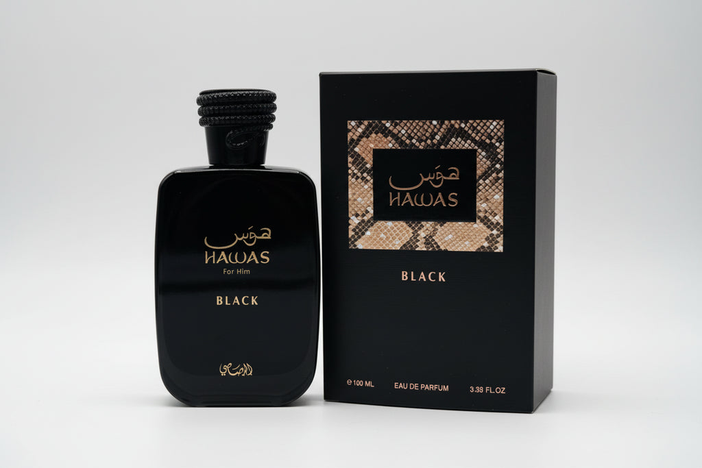 PERFUME RASASI -  HAWAS BLACK MASC EDP 100ML
