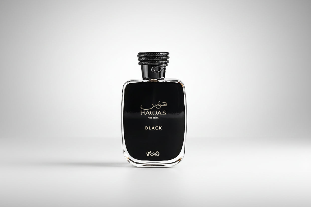PERFUME RASASI -  HAWAS BLACK MASC EDP 100ML