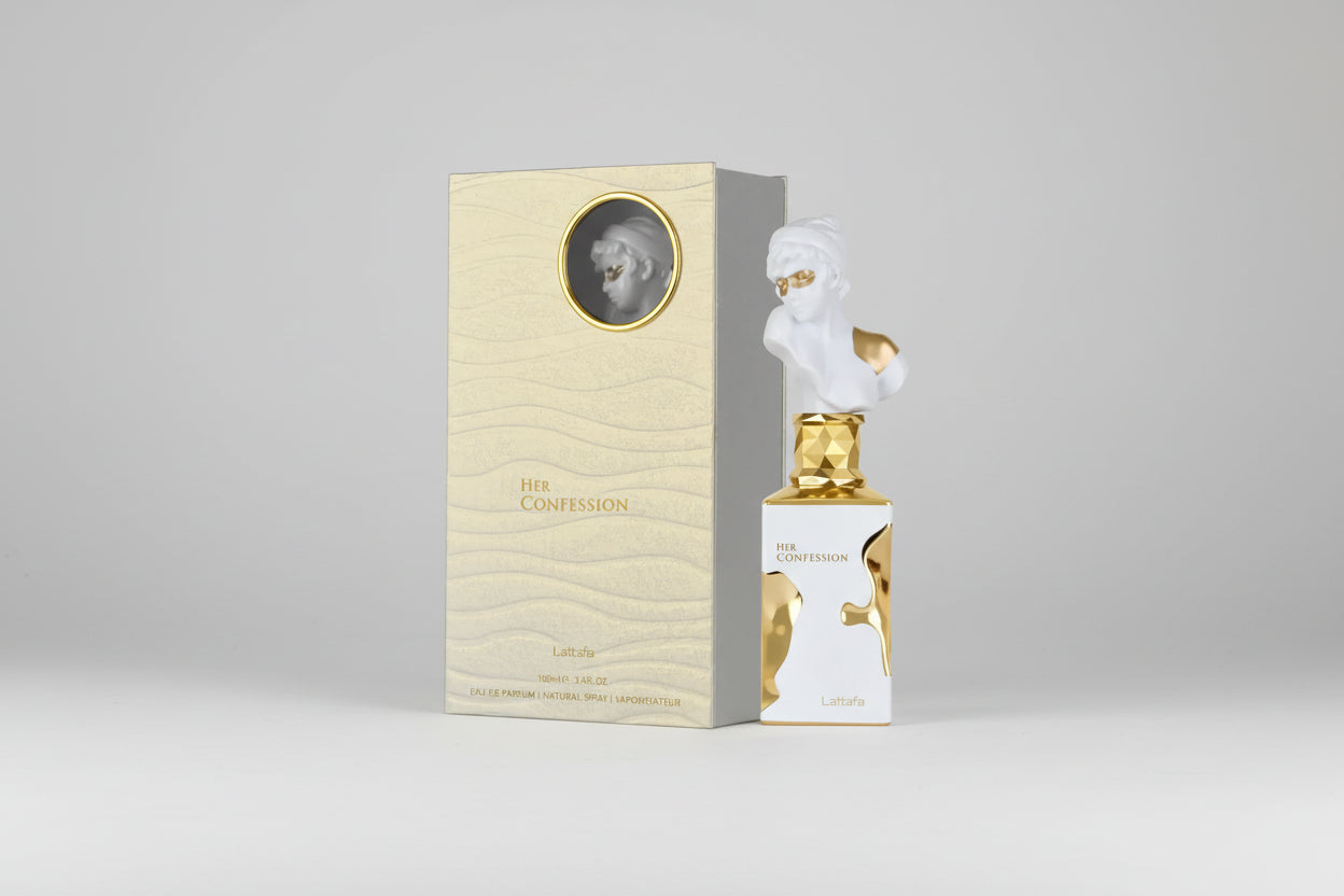 Lattafa Her Confession White EDP - Perfume Feminino 100ml